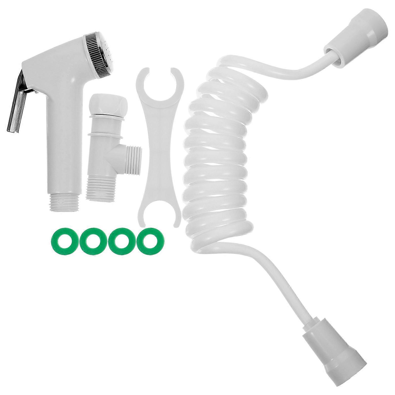 Toilet Sprinkler Handheld Sprayers Adults Toilet Cleaning Rectangular Shape ABS Plastic 1Set