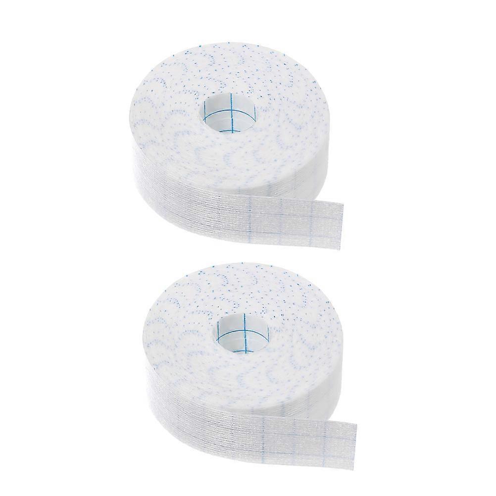 Collar Sweat Absorption Pad Absorb Sweat Sticker for 2 Rolls White