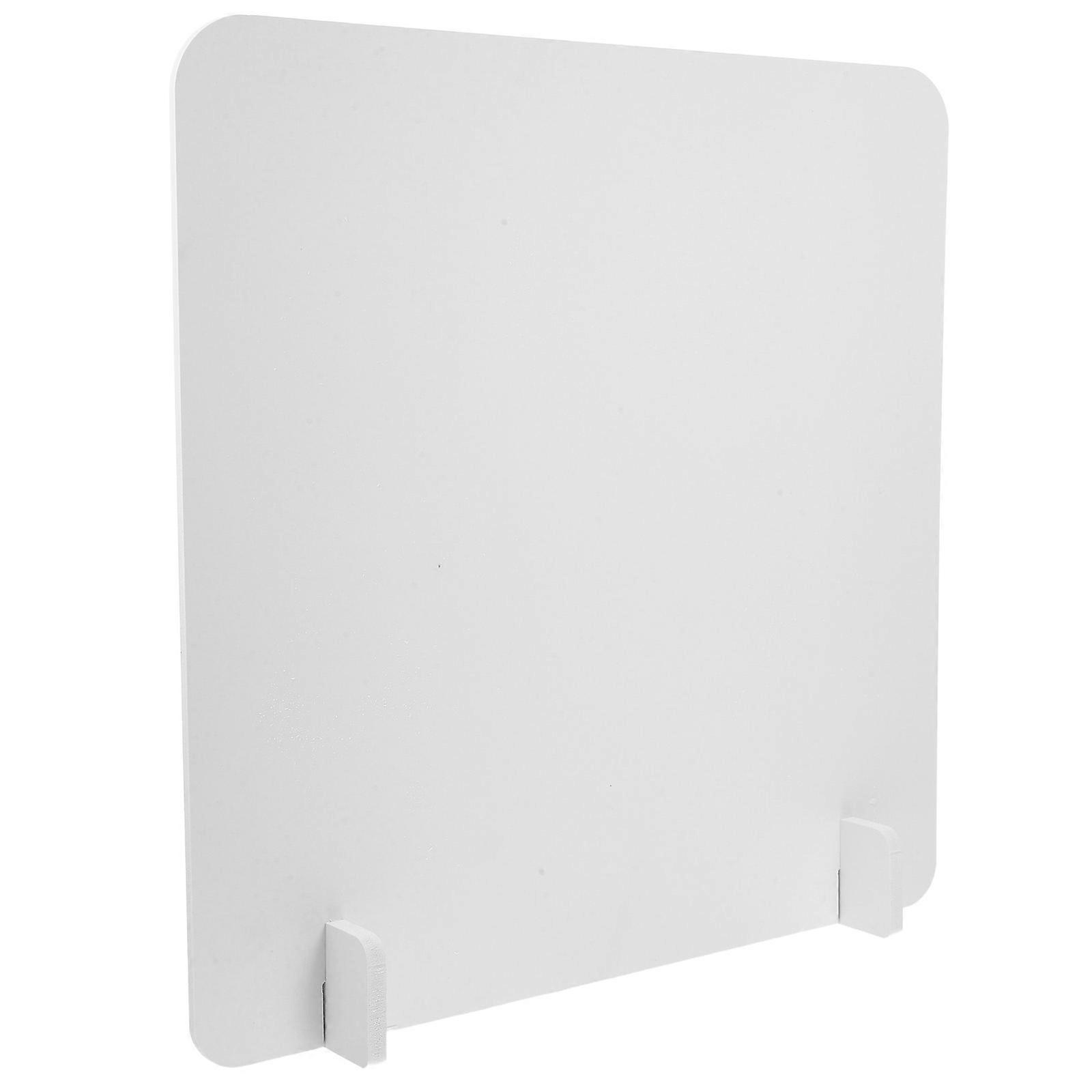 White Partition Board for Spray Proof Desktop Guard and Divider