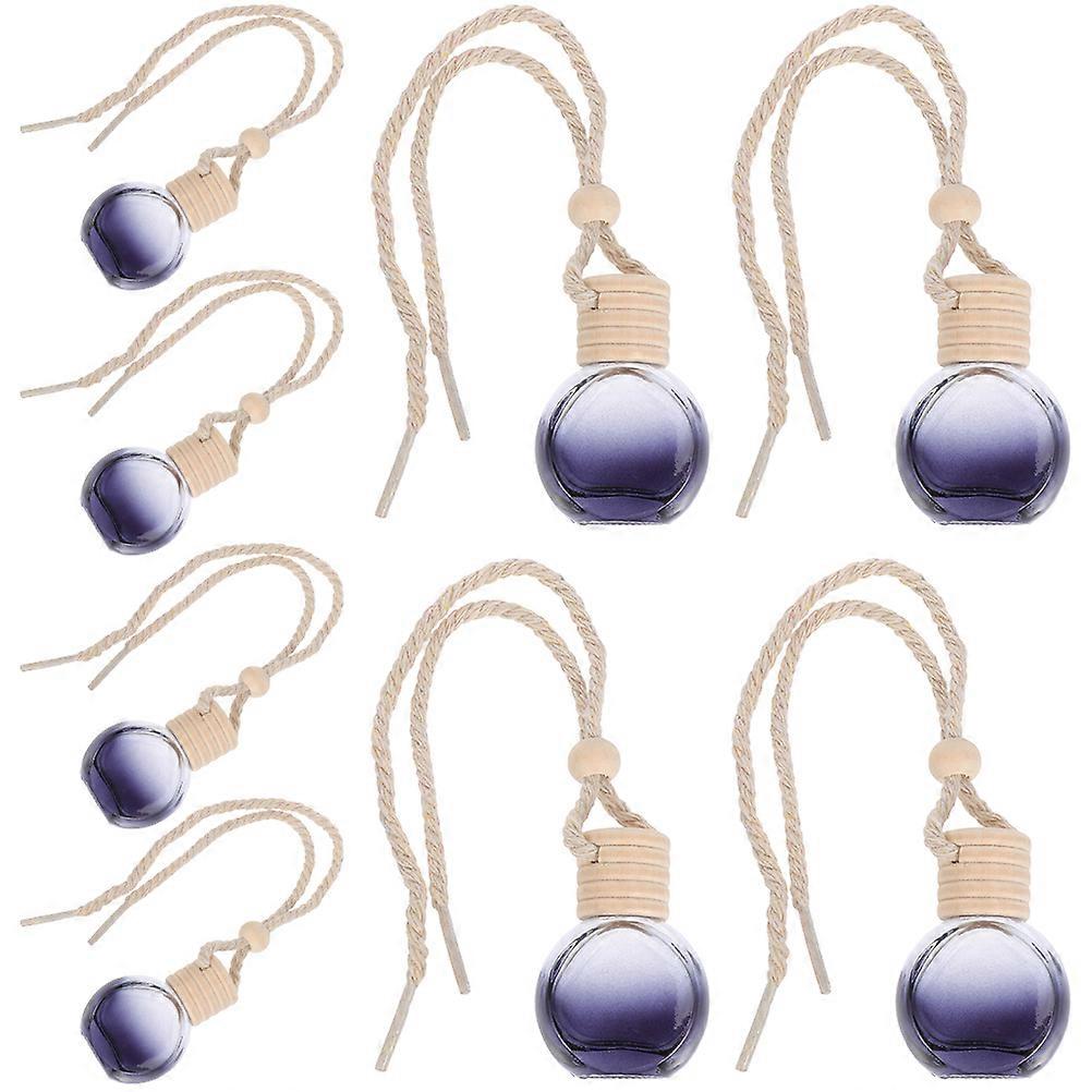Multi Car Hanging Diffuser Perfume Bottles Set for Car Decoration 8Pcs