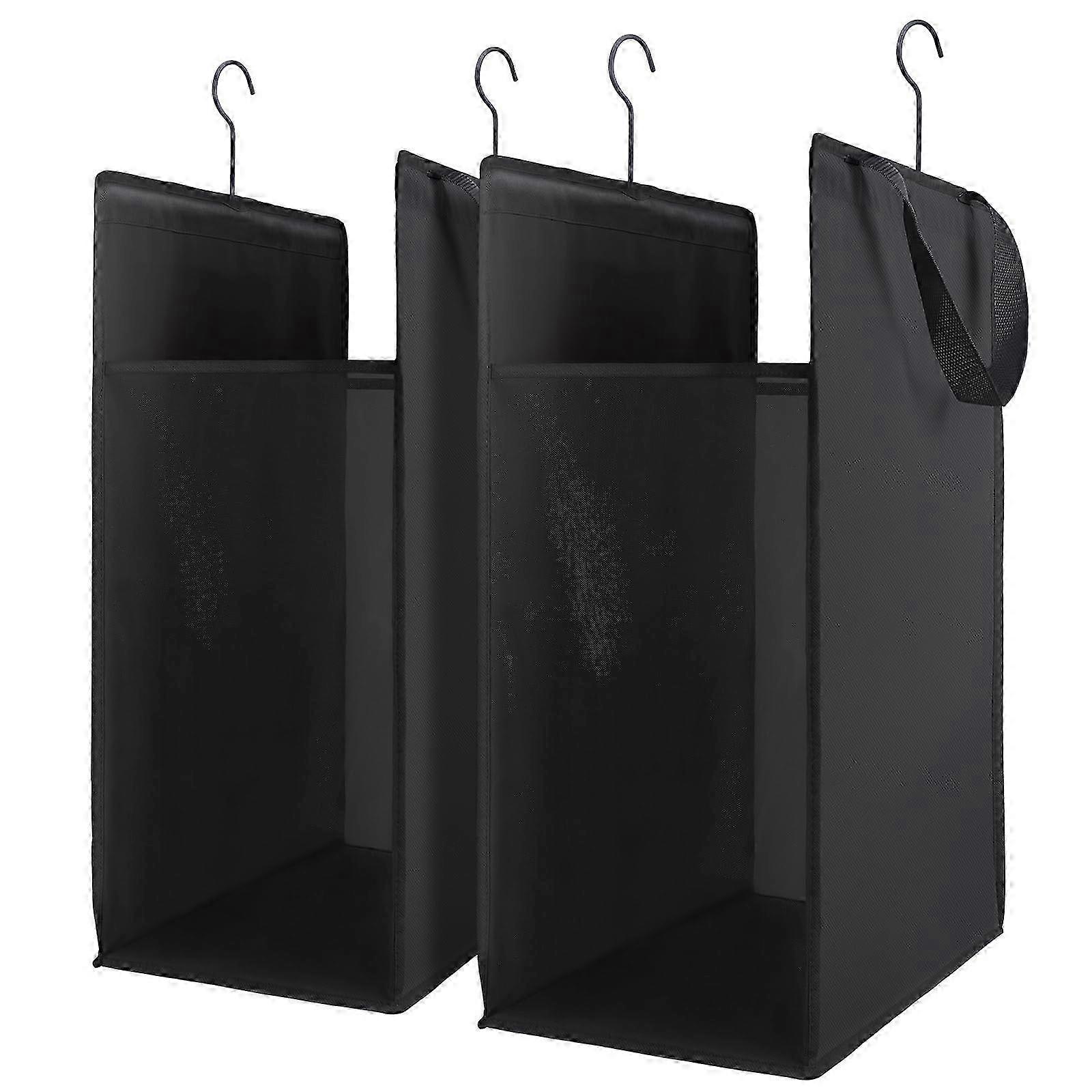 2026 Laundry Hamper Slim Hanging 2 Pack
