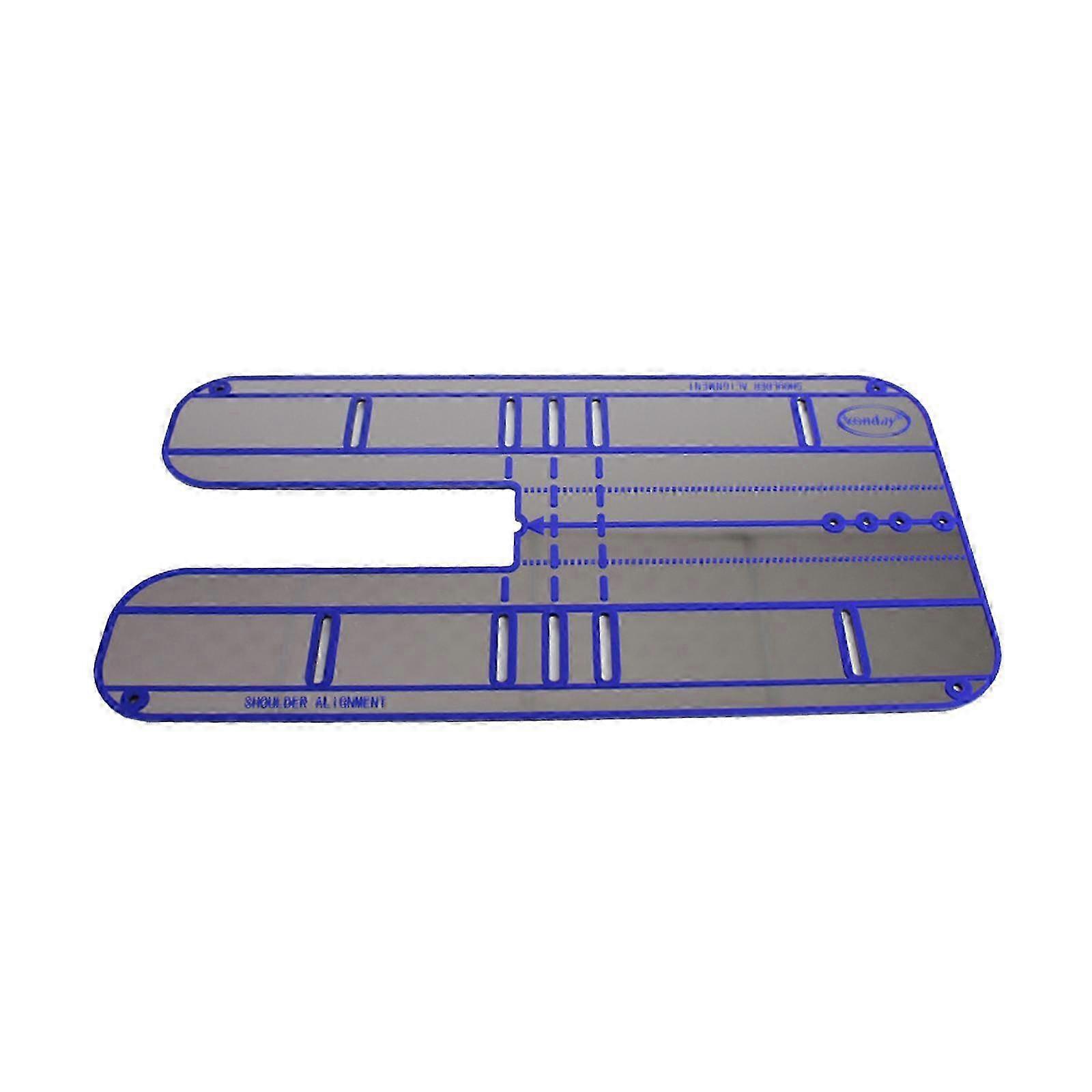 2026 Golf Putting Alignment Mirror Large 17.95" x 9.25" Portable Trainer Practice