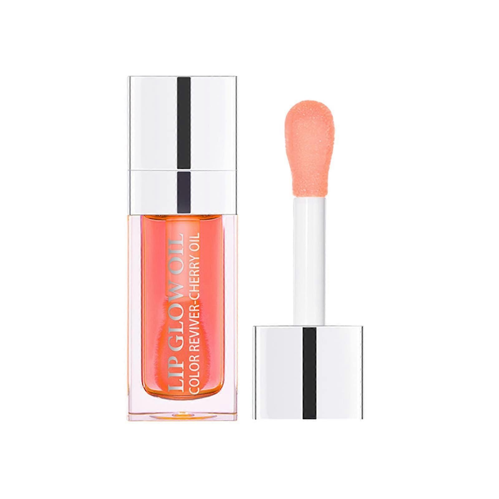 Gloss Pink Lip Gloss with Full Coverage Color, Long Lasting Non Stick Moisturizing Formula 6ml