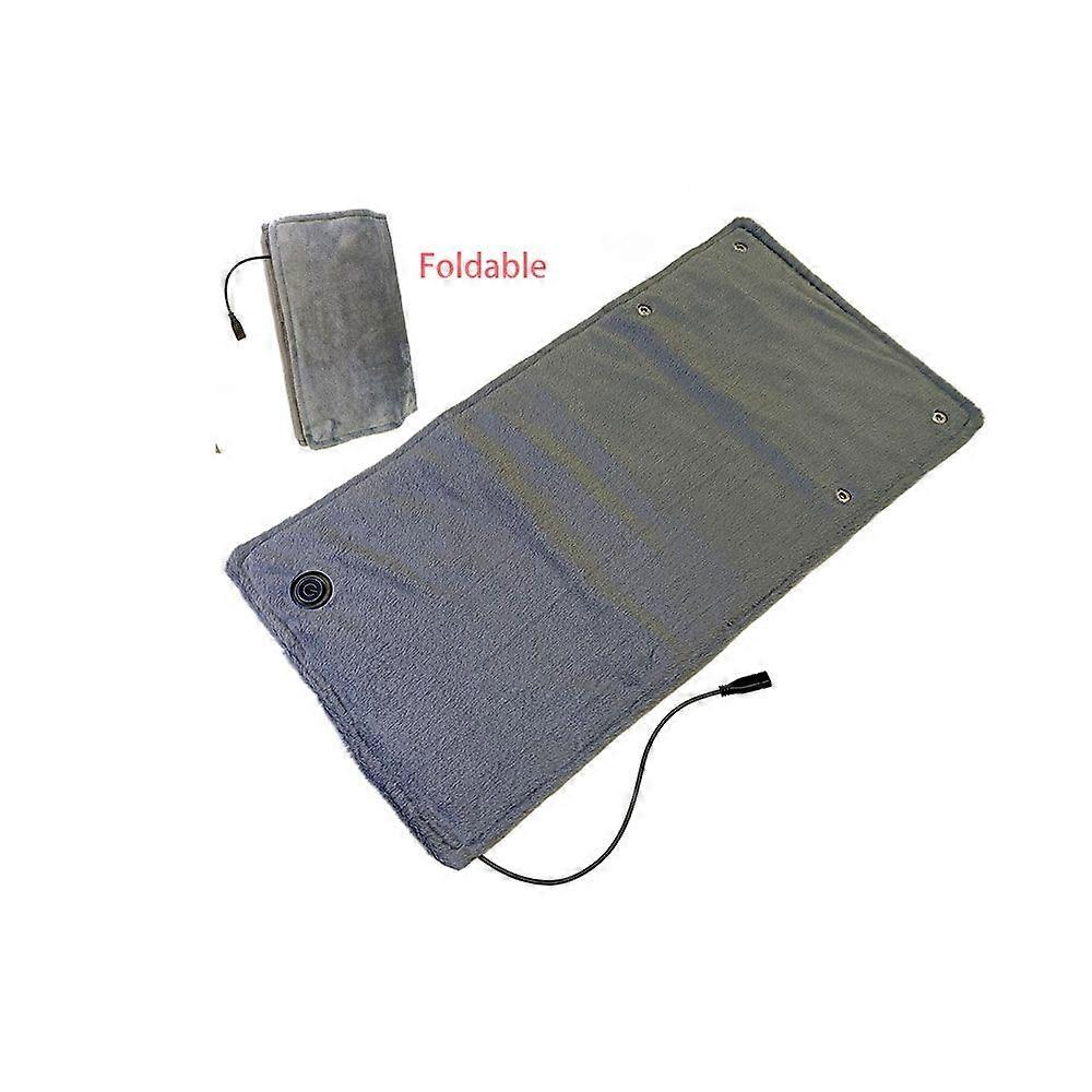 Furry Multi functional USB Heated Hand Foldable Portable Winter Electric Heating Blanket for Winter