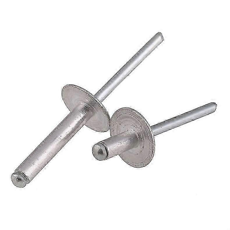 50buc mare Cap Leaf aluminiu Orb Rivet-Open Tip decorare cui