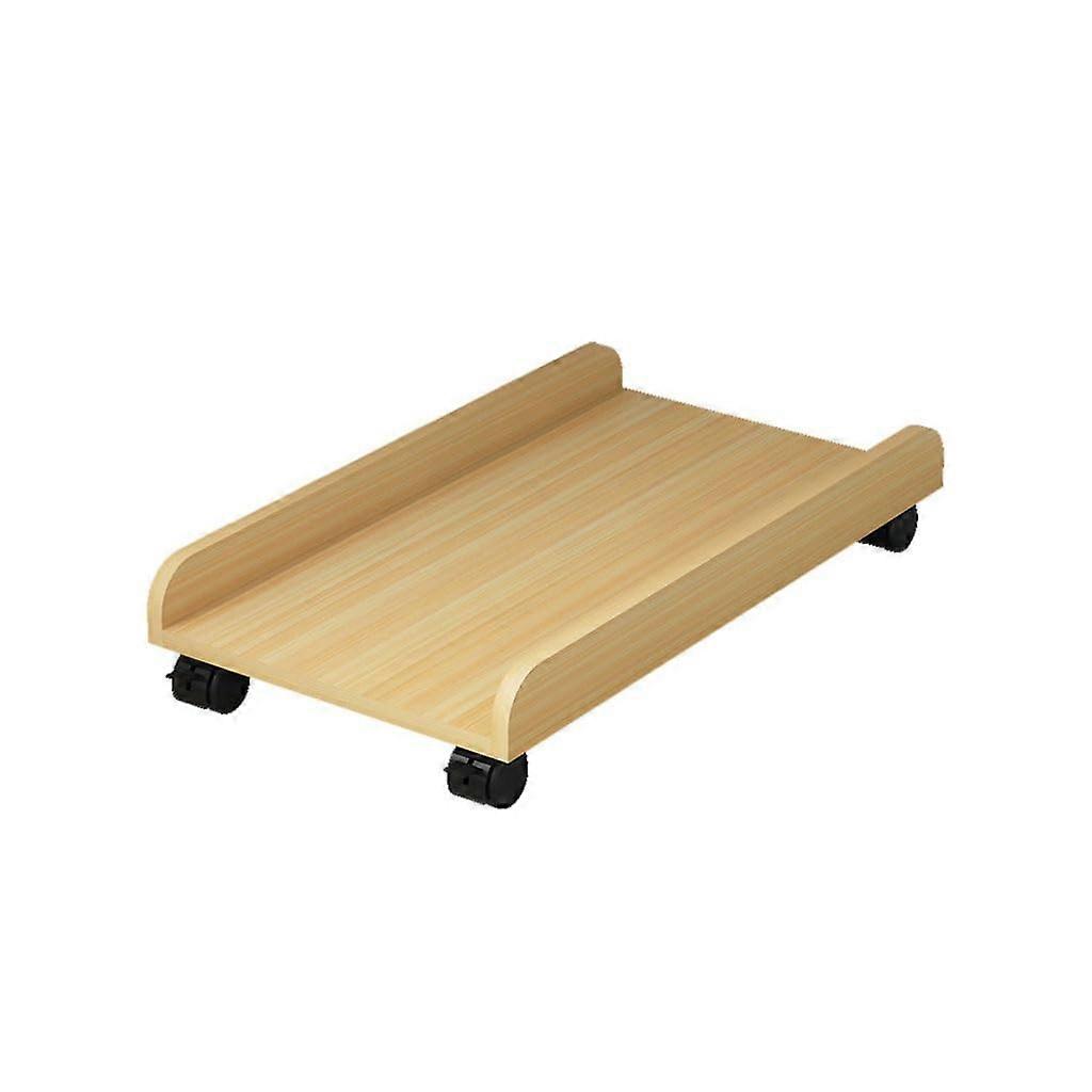 PC Tower Stand with Wheels, Adjustable Computer CPU Holder, HeatDissipating SpaceSaving Design