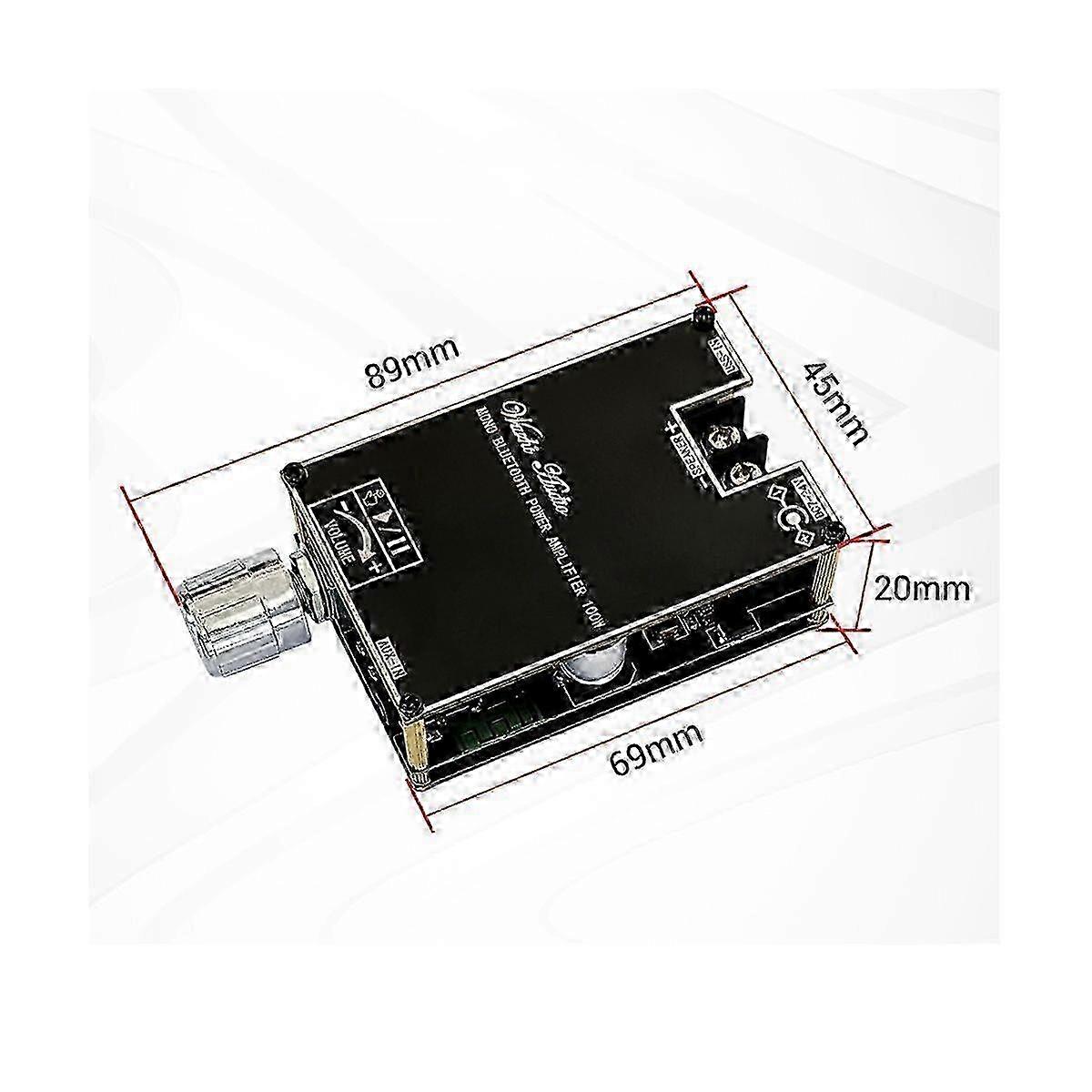 Mono 100W Bluetooth o Amplifier Board with TWS Box Function TPA3116D2 BT5.1 Stereo o Module