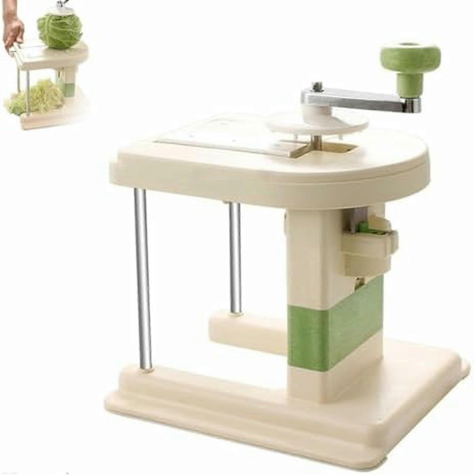 Vegetable Slicer and Cheese Grater with Interchangeable Blades for Efficient Safe Shredding