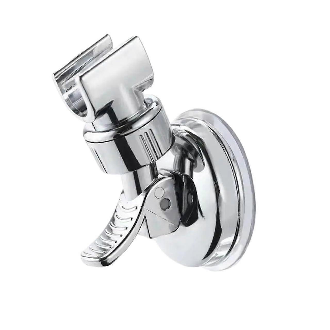 Adjustable Shower Head Holder with Suction Cup, No Drilling Wall Mount for Bathroom, 1pc
