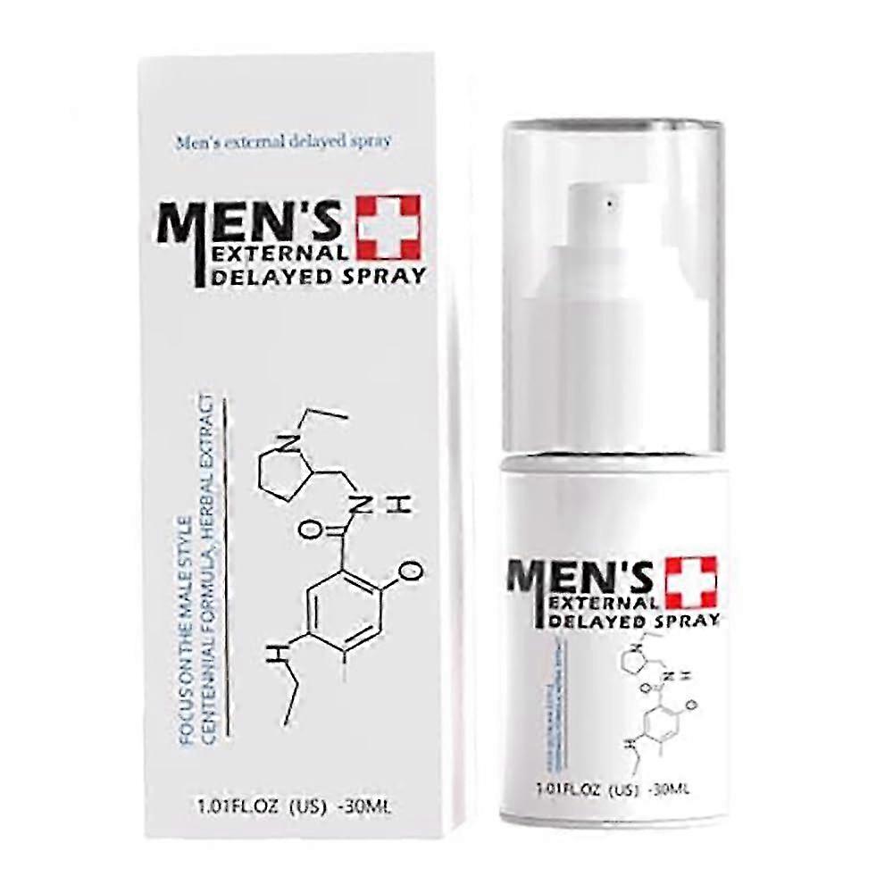 Men's Delay Spray 30ML with LongLasting Topical Effect and Precise Spray Application