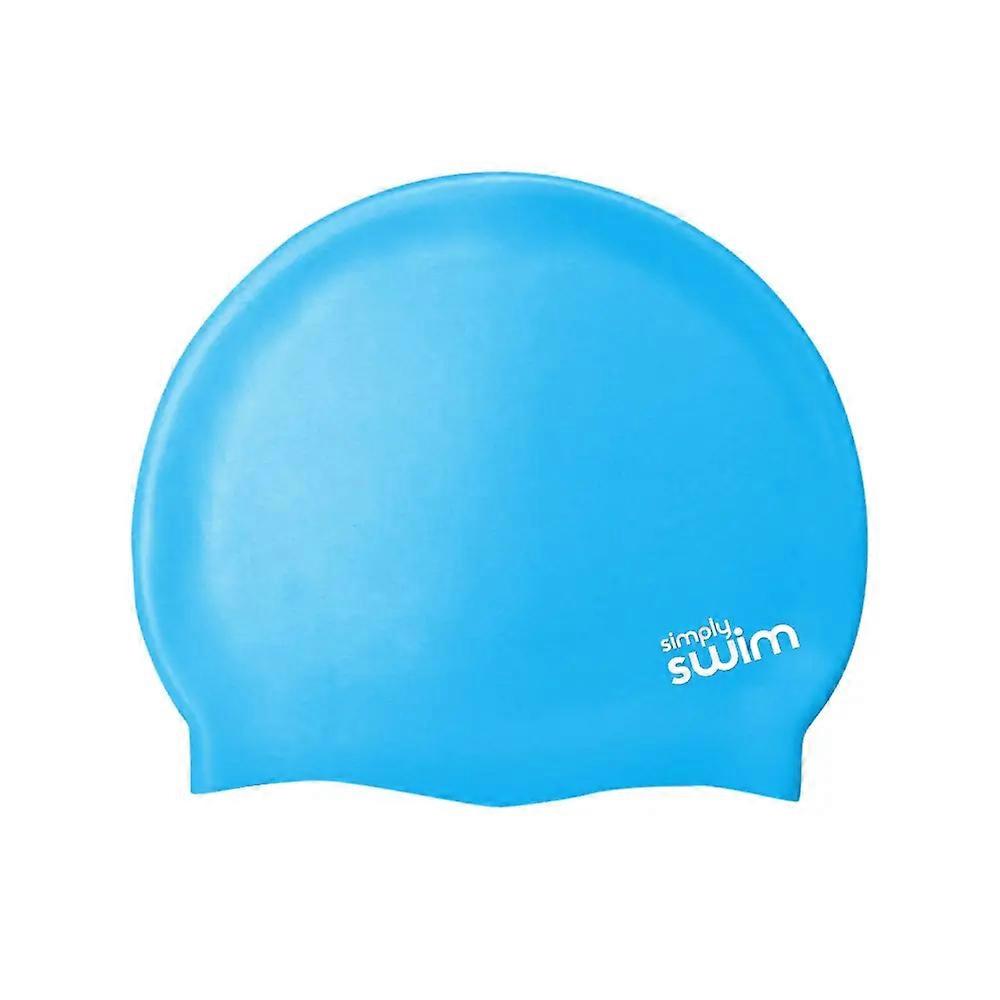 Simply Swim Adult Silicone Swim Cap - Solid Colours