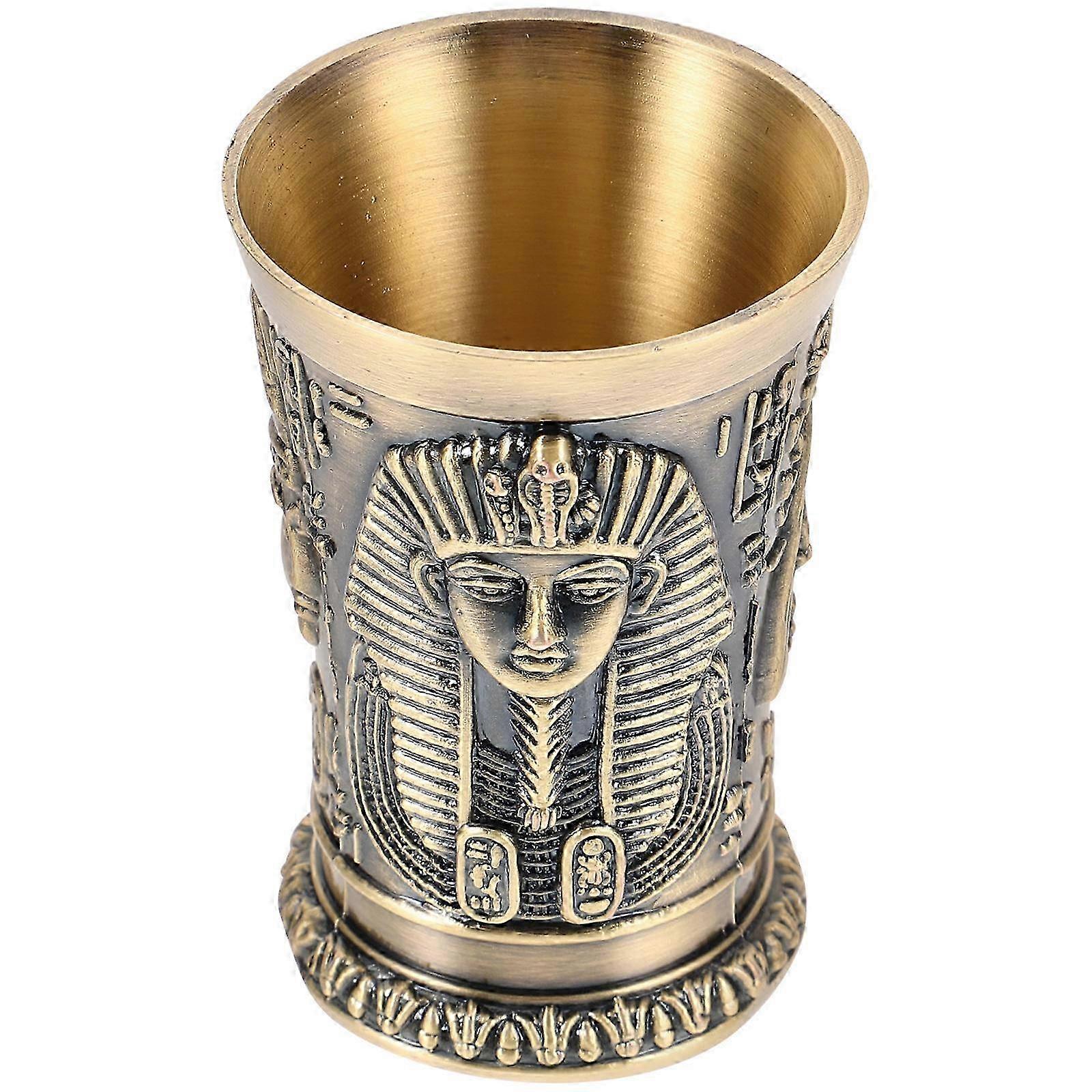 Copper Metal Wine Cup for Drinking Vintage Style Mini Decorative