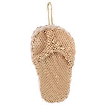 Shower Exfoliating Scrubber with Gentle Skin Care, Compact Bath Body Scrubber for Travel Use
