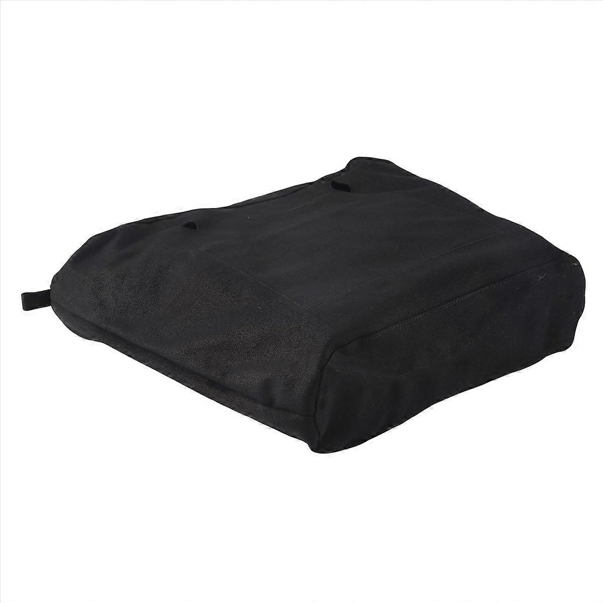 Two Size Waterproof Solid Canvas Pocket Black