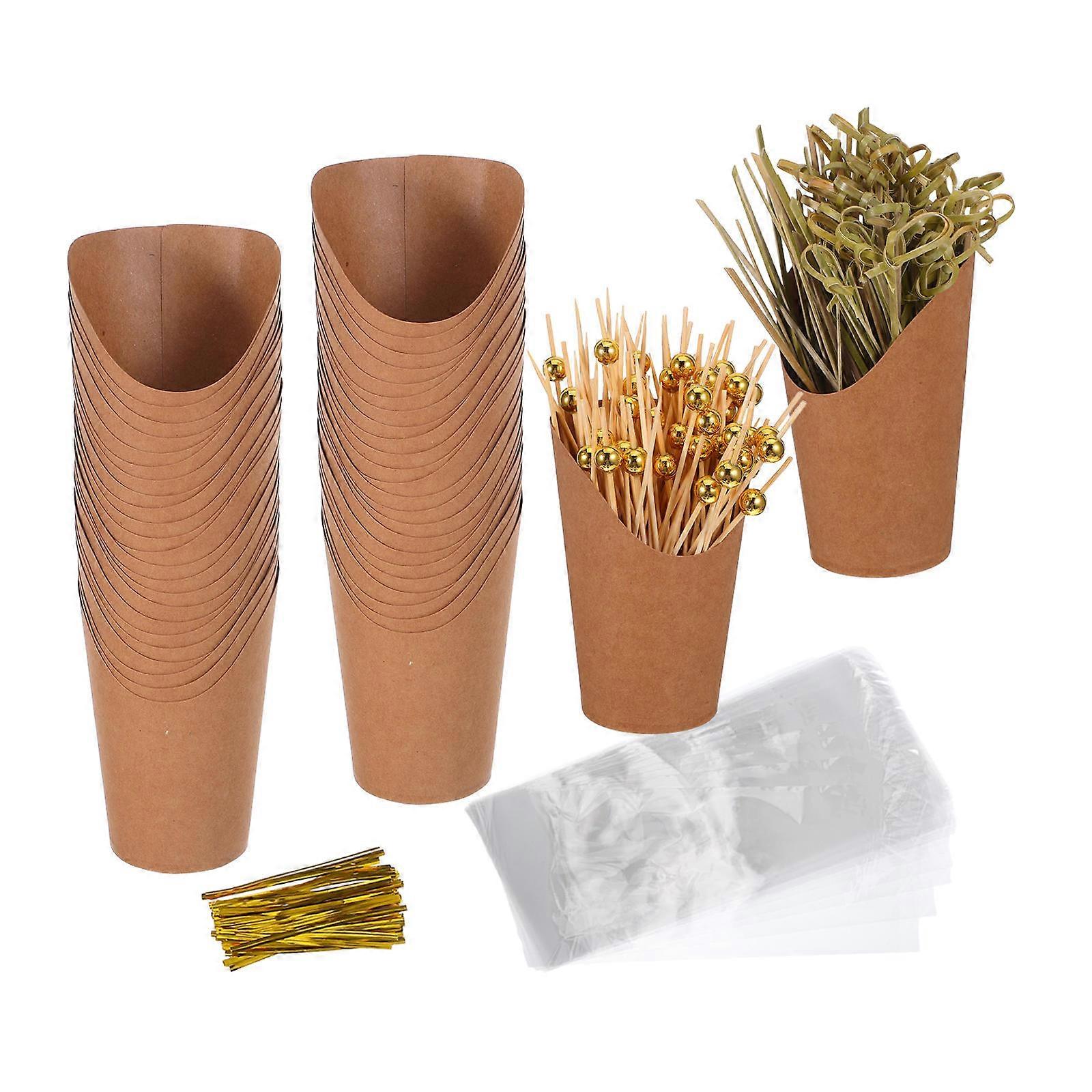 12Oz Charcuterie Cups for Take-Out 3Sets Paper Snack Holders