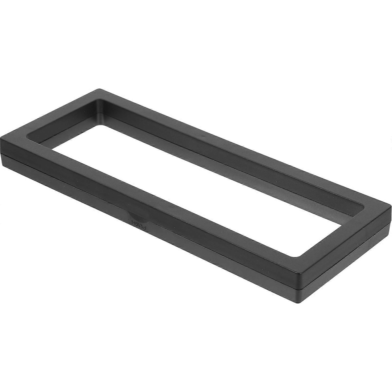 3D Floating Frame Jewelry Display Box for Display Black Coin Case