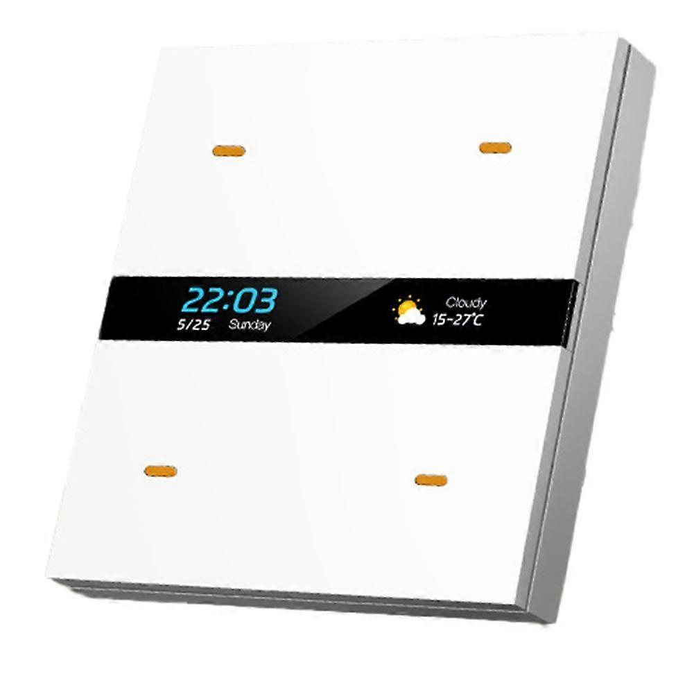 Tuya Zigbee Smart Scene Switch Lighting Smart Control Scene Control Switch Panel Smart Socket Smart Switch 485 86 Box B