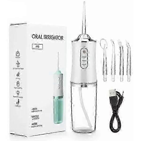 Dental Flosser Recommendation - Professional Portable White Flosser