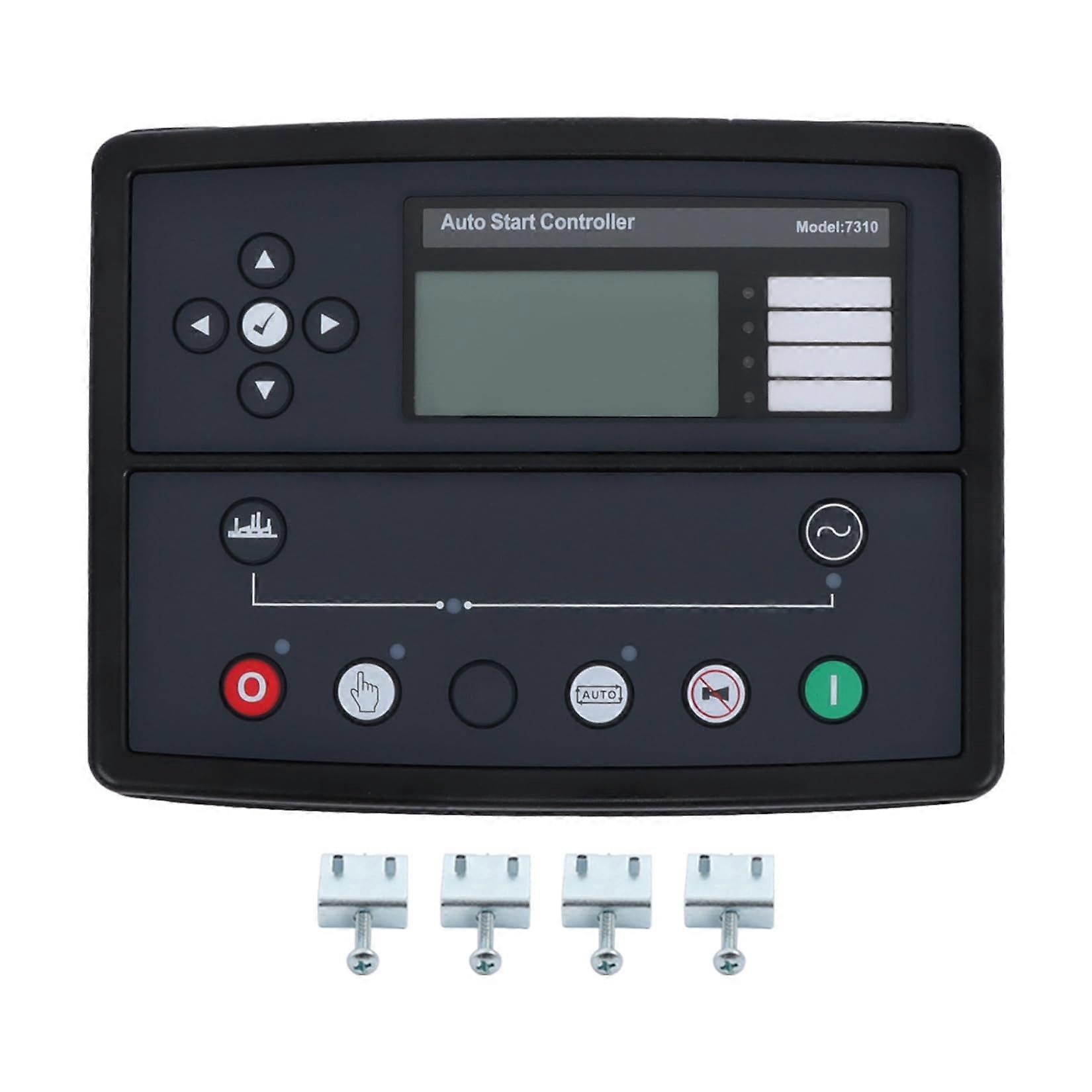 Generator Auto Start Controller with LCD Display, DSE7310 Compatible, IndustrialGrade Control Panel