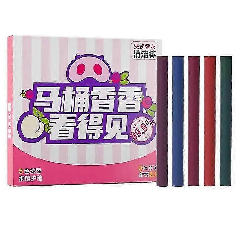 Multi-functional Deodorizing Toilet Cleaning Sticks,Automatic Long-Lasting Fresh