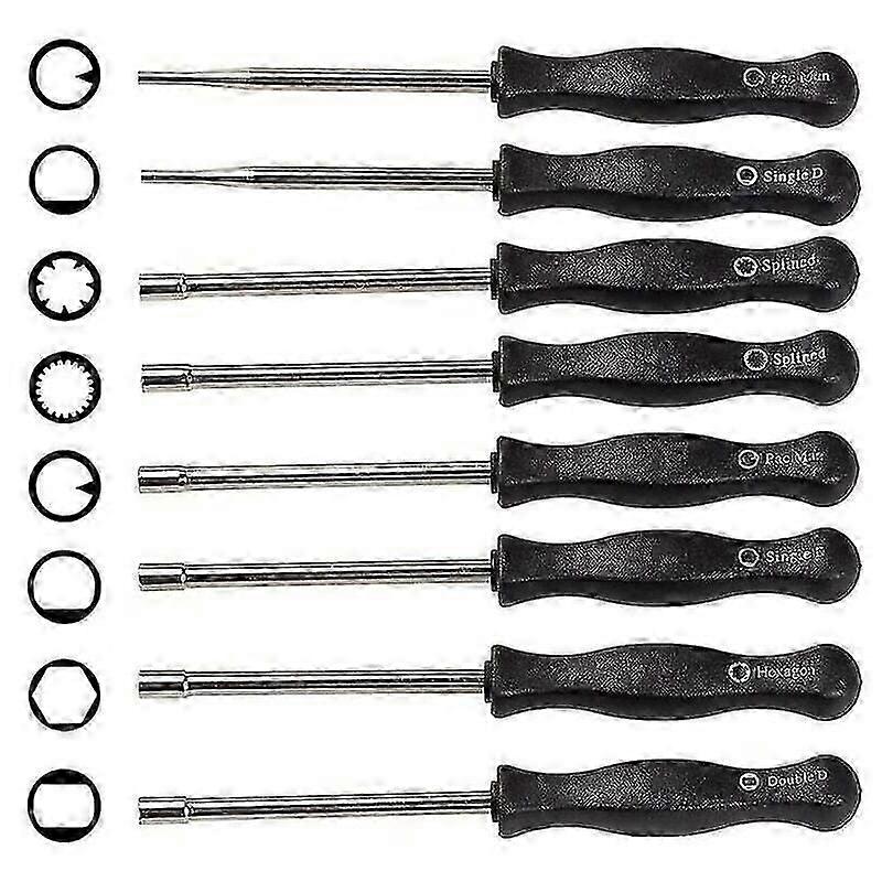 8 Piece Carburetor Adjustment Screwdriver Tool Set