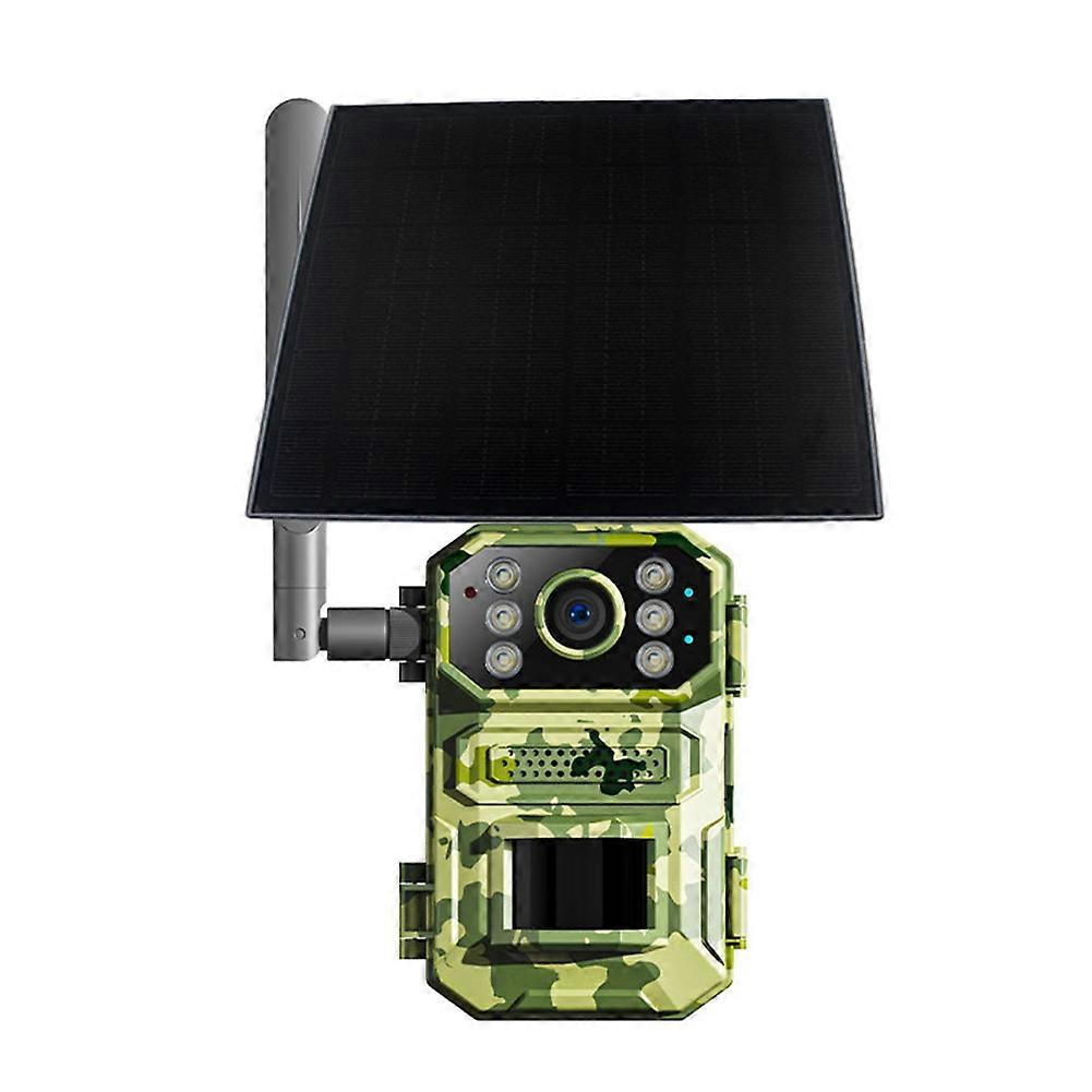Solar Hunting Trail Camera 1080P 940Nm Infrared Night Vision Motion Activated Trigger Security Cam