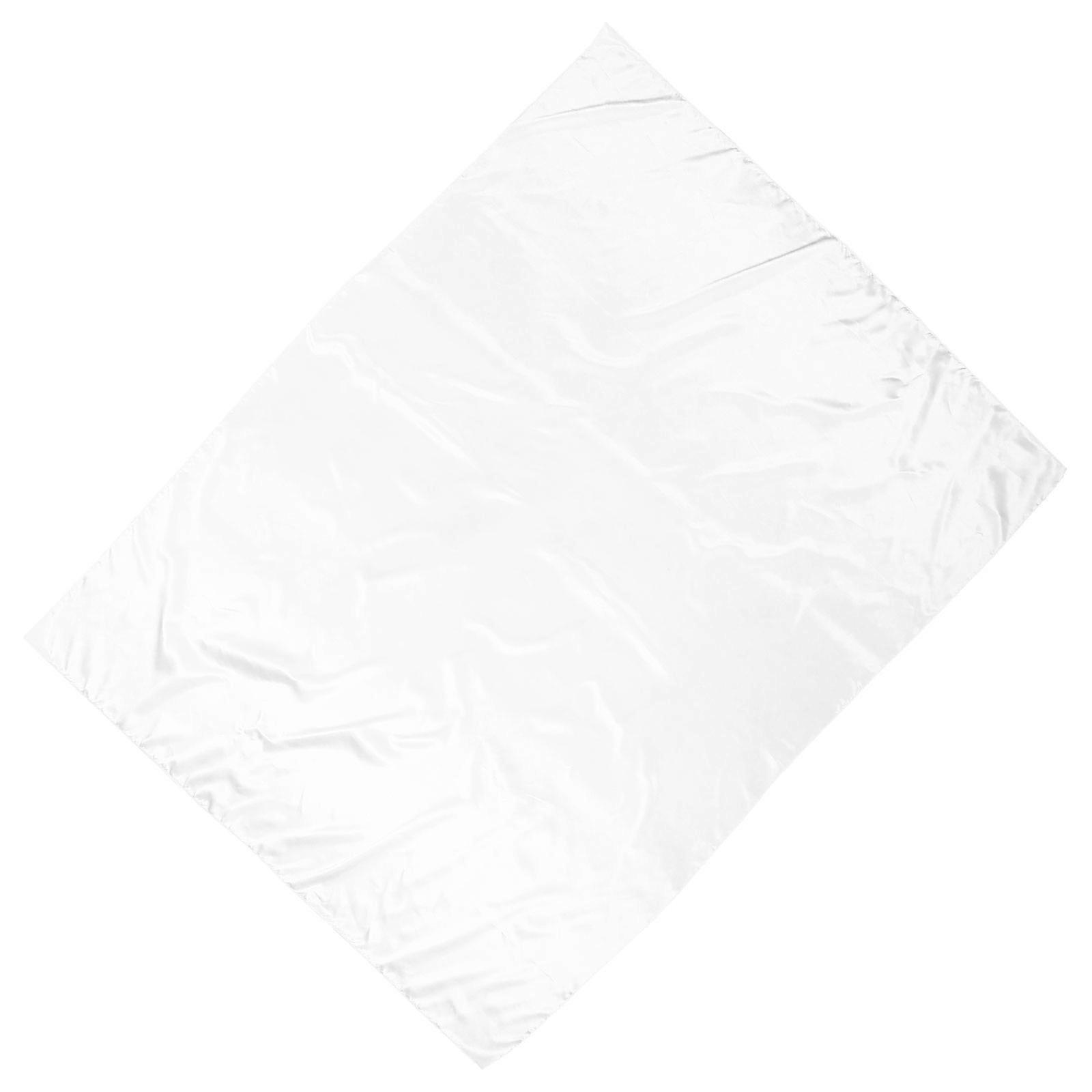 Rectangular Tablecloth White Polyester Table Cloth for Table Decoration