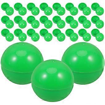 50 peças de bolas de loteria, enfeites, sorteio, bolas de sorteio, atividades para festa, adereços de plástico para abrir