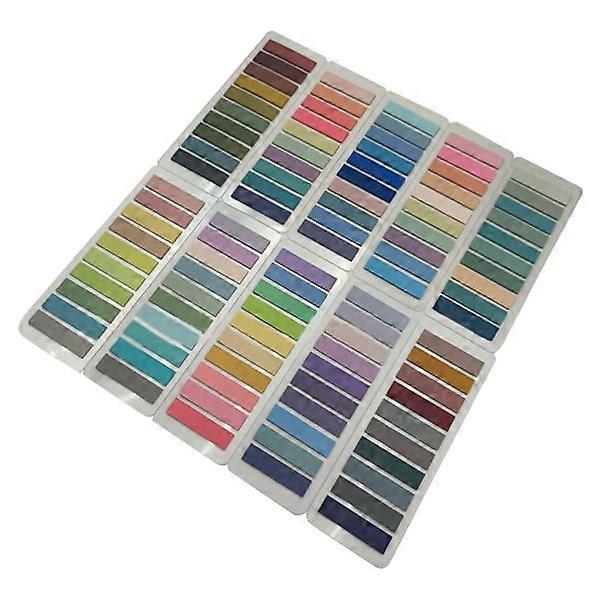 Sticky Tabs Writable Morandi Translucent Book Markers Sticky Notes Tabs