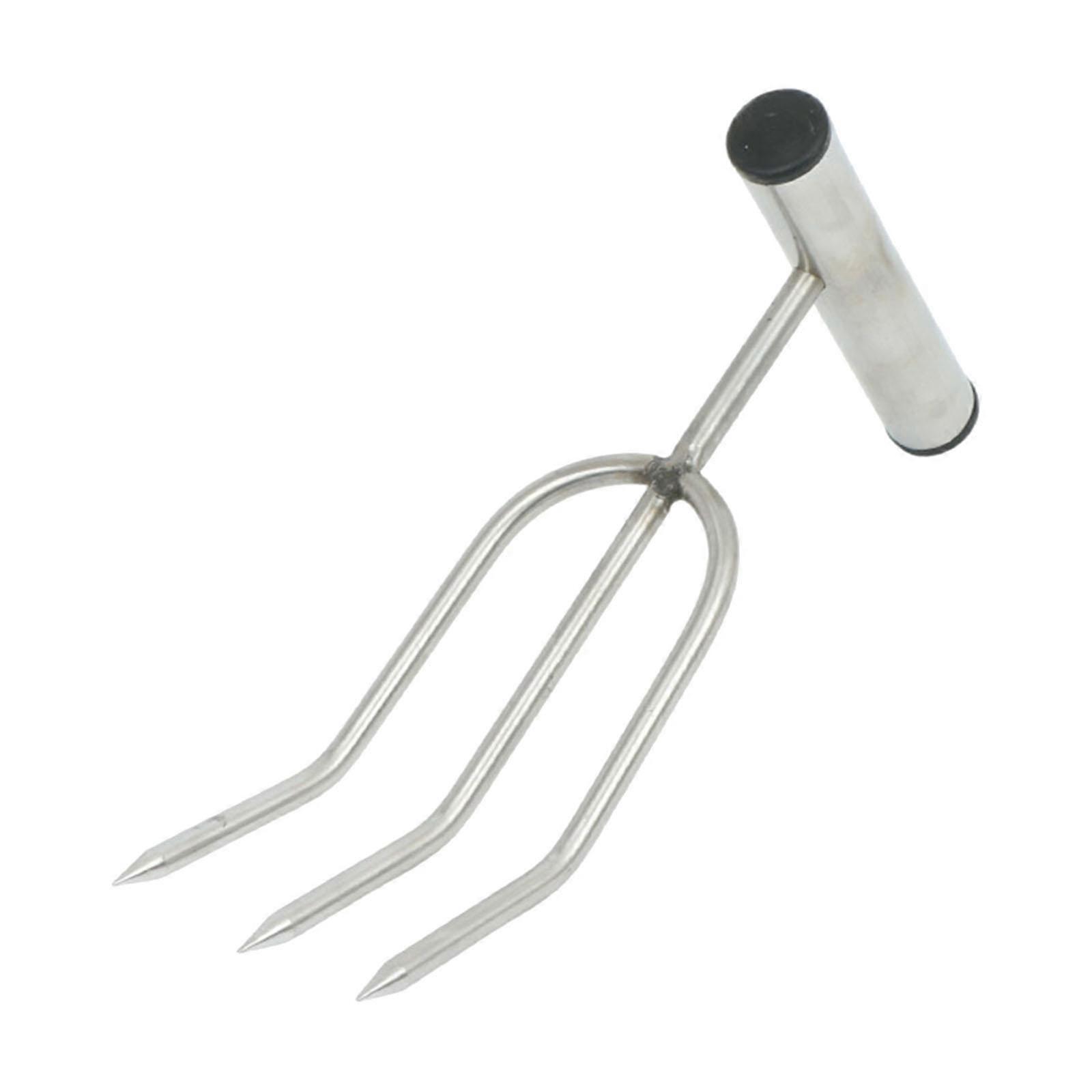 Garden Hand Fork Comfortable Grip Cultivator for Digging Composting Weeding