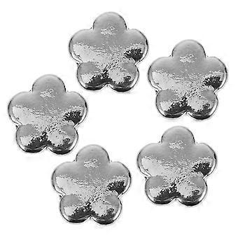 Watch Strap Accessories for Decor Use 5Pcs Silver Metal Watch Band Charms