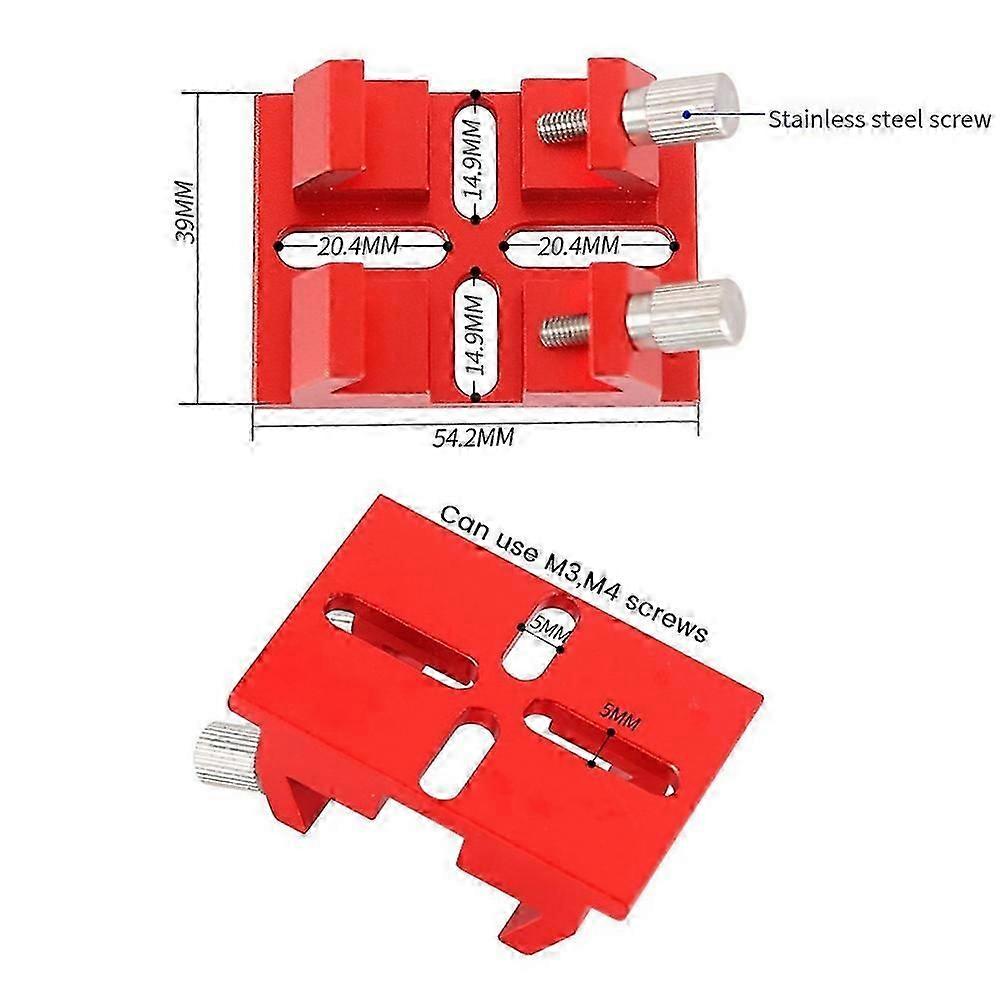 Multi-Function Finderscope Dovetail with Locking Screw Guide Scope Adapter Bracket for Astronomical LX
