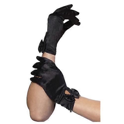 Fever Womens/Ladies Bow Short Gloves