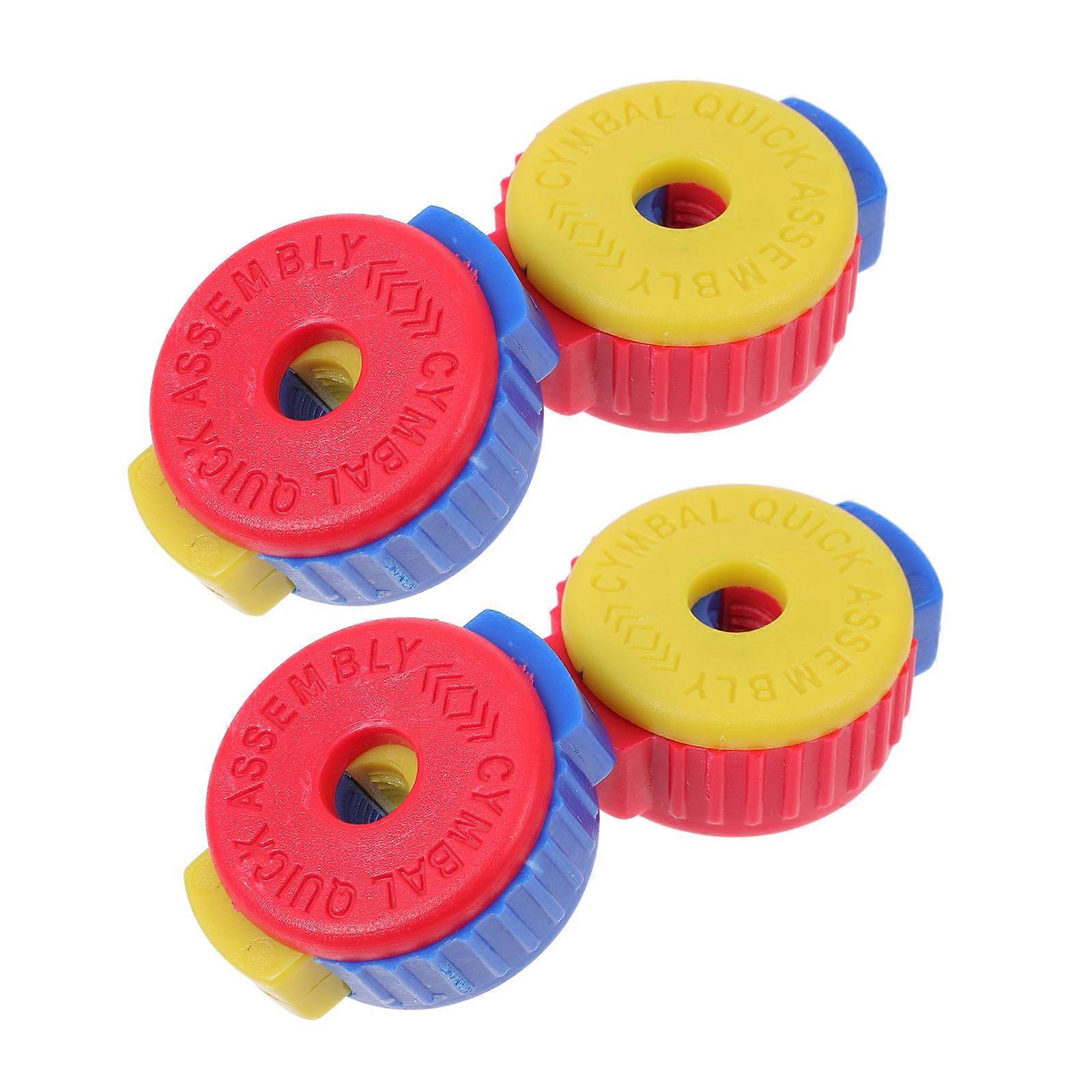 Plastic Drum Accessories Drum Cymbal Quick Release Caps with 40Pcs Pack