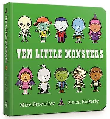Ten Little Monsters Board Book