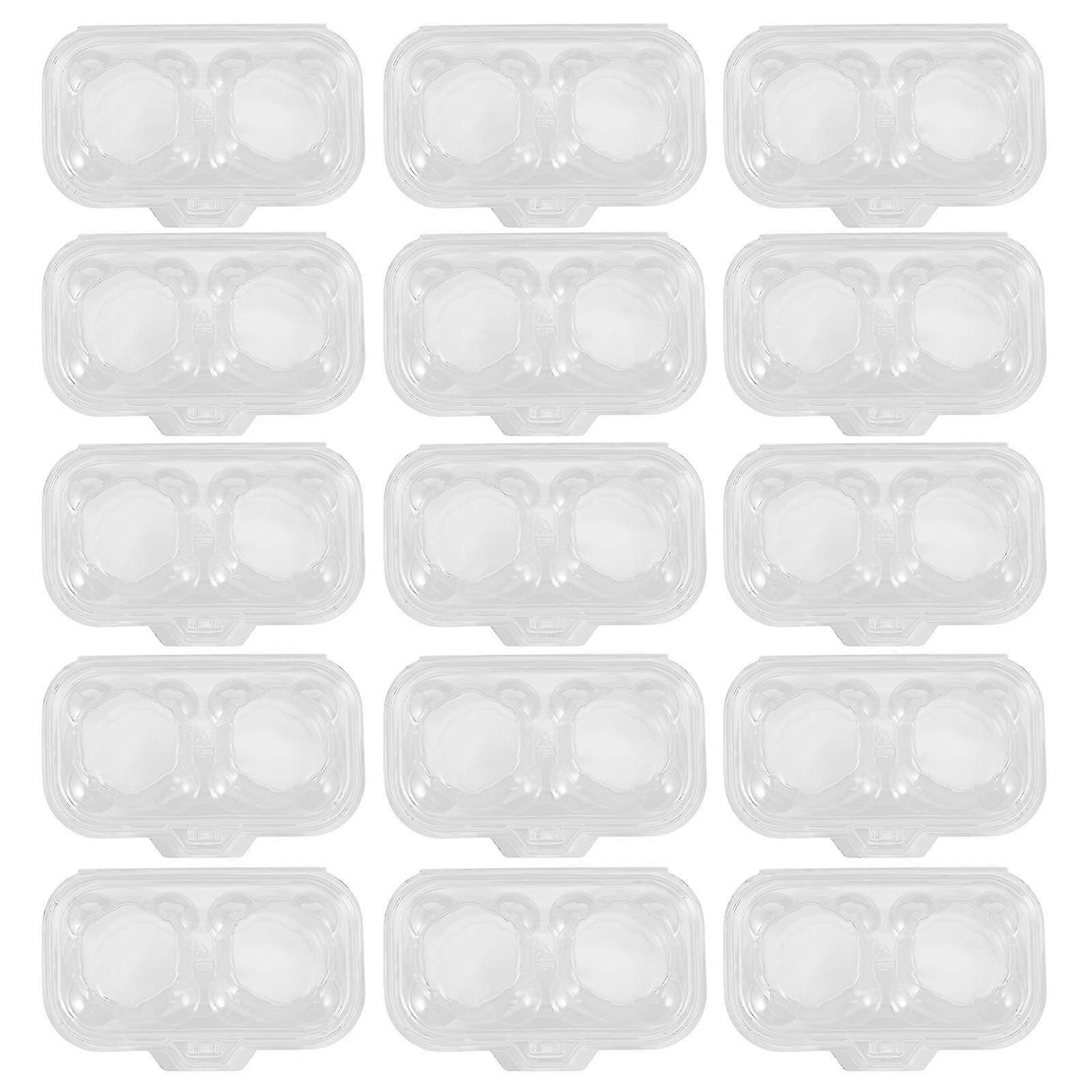 Dessert Storage Boxes | Cake Wrapping Boxes | 50Pcs Assorted Color PET
