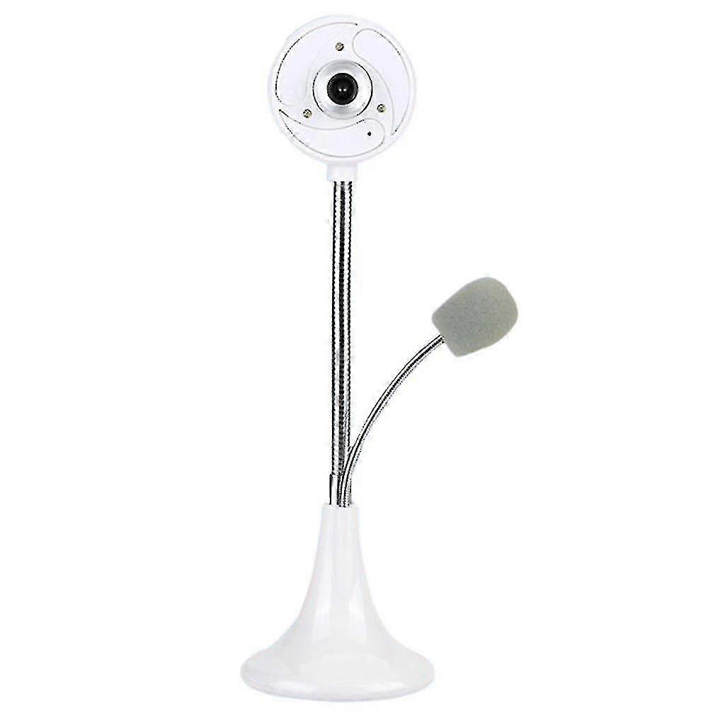 Hd Webcam Desktop Computer Pc Video Usb Con Microfono Night Vision Camera