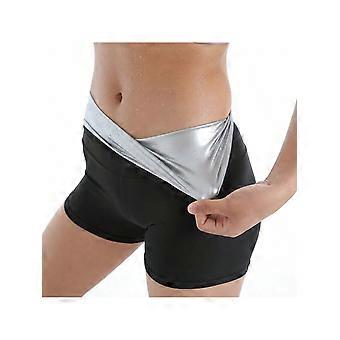 Kobiety Sauna Spodnie dresowe Thermo Fat Control Legging Body Shapers Fitness Stretch Control Majtki Talia Slim Szorty