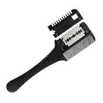 Professional Hairdressing Kit with Comb, Razor Blades, and Thinning Scissors for Styling 26-27
