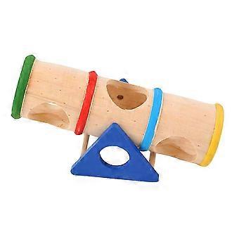 Hamstertunnel, Spielzeug für kleine Haustiere, aus Holz