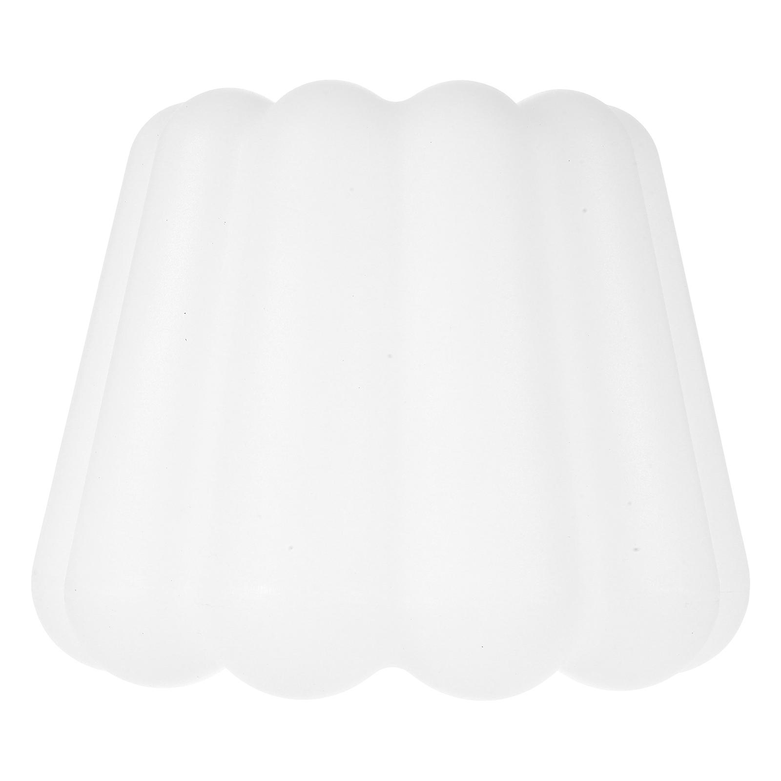 Acrylic Lampshade Ceiling Lamp Shade White Pudding Shape Replacement
