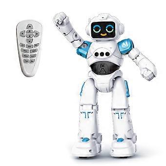 Intelligent talende robot med gestusfølende ansigtsudtryk STEM-robotlegetøj til børn pædagogisk underholdende gave