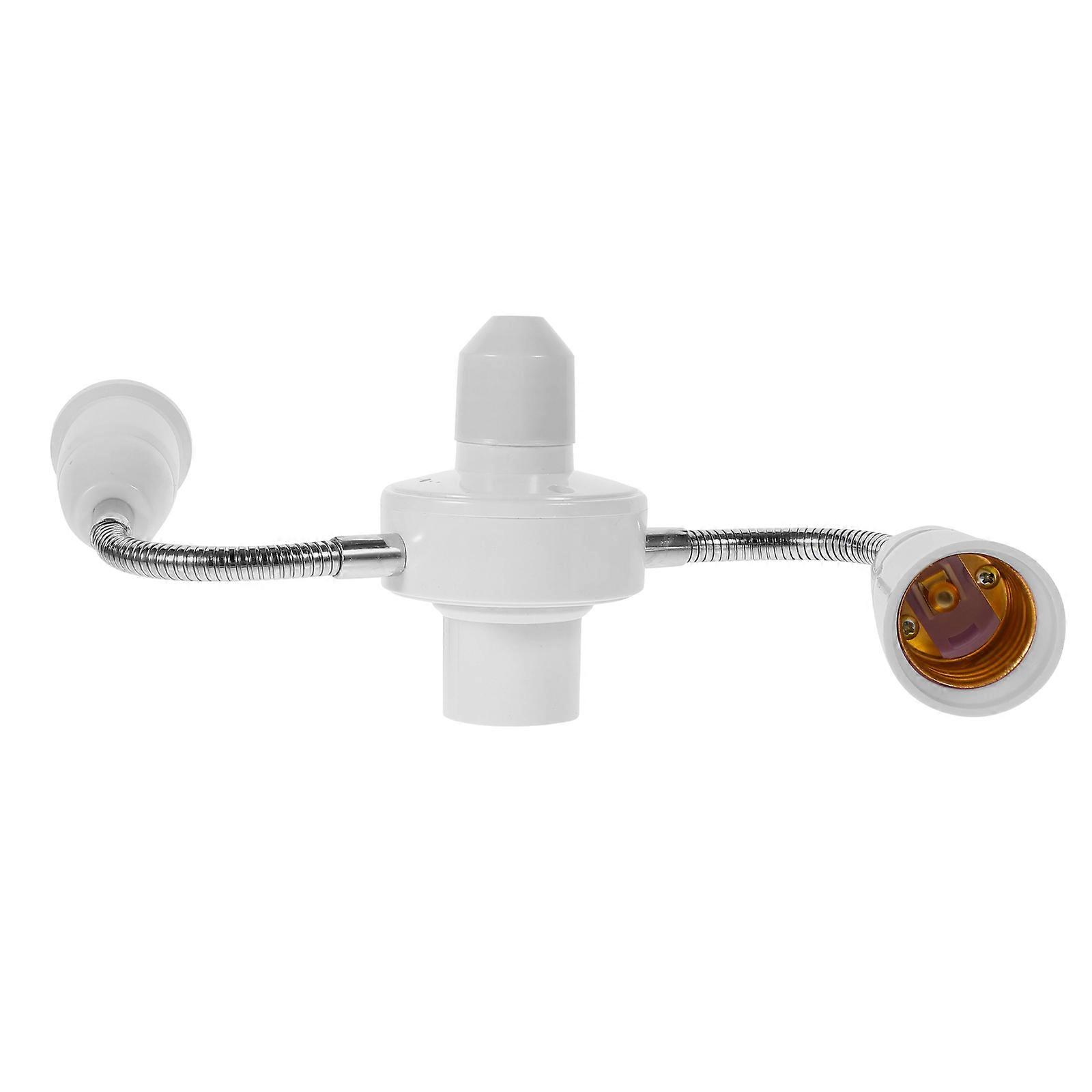 Single Head To Three Heads E27 Light Socket Adapter Light Socket Extension Converter With Flexible Hose
