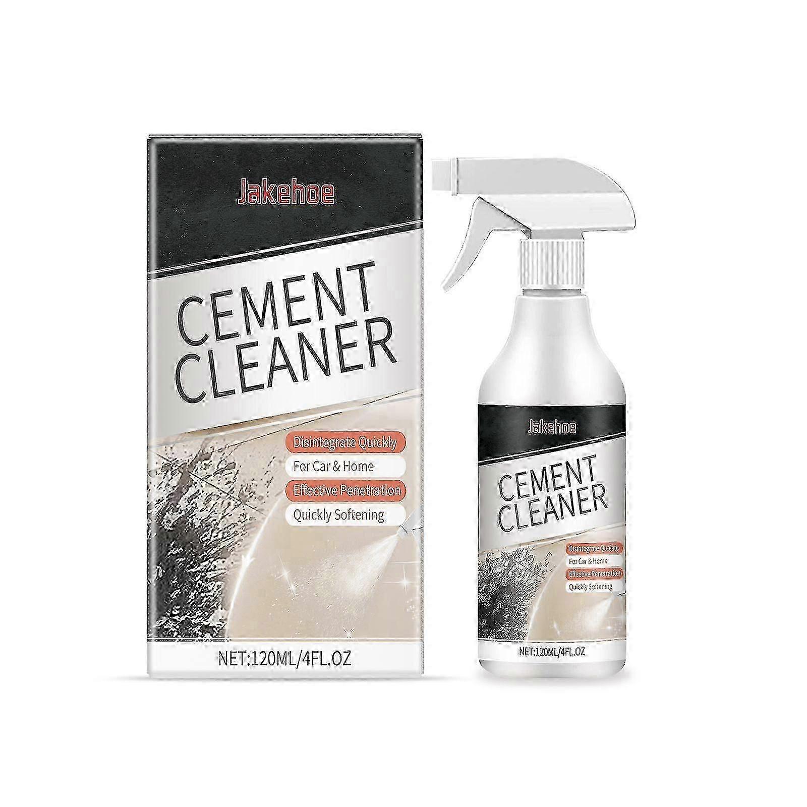 Effective Odorless Cement & Concrete Floor Cleaner - Easy Spray, Safe & Powerful