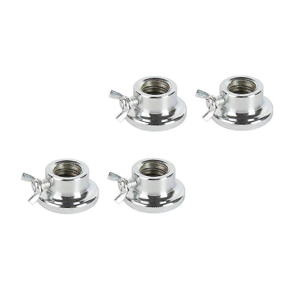 4 Pcs Double Lock Barbell Lock Collar Dumbbell Hex Nut for Training