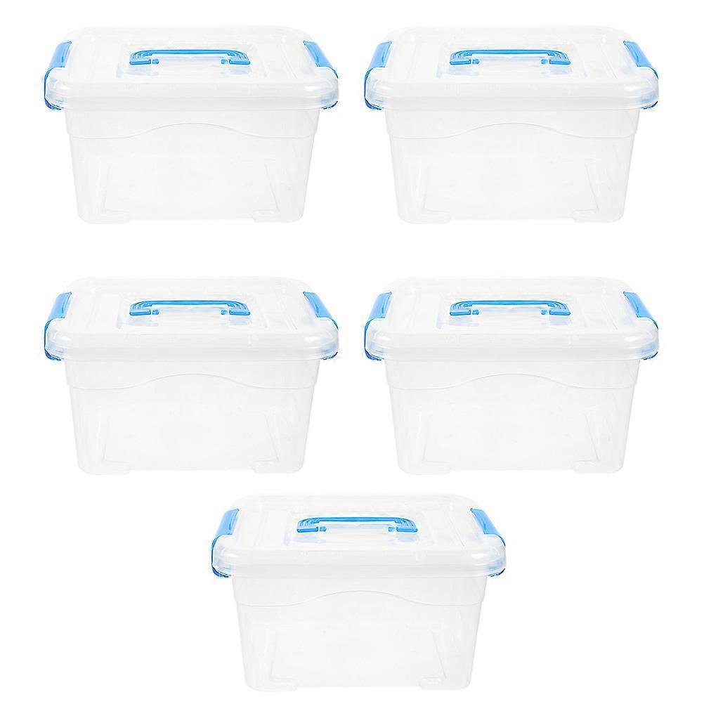 5 Pcs Ar Multitool Portable Storage Bin Portable Storage Case Makeup Storage Box Portable Storage Container Plastic Storage Box