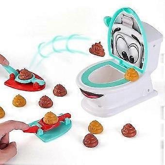 Shoot The Poop - Funny Poop Shooting Game for Kids & Adults, Fast-Action Poop-Launching Prank Toy Family Board Game