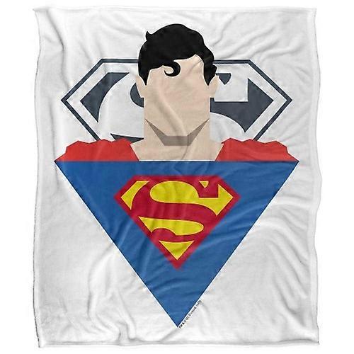 Superman Simple Supes Soft Touch Blanket