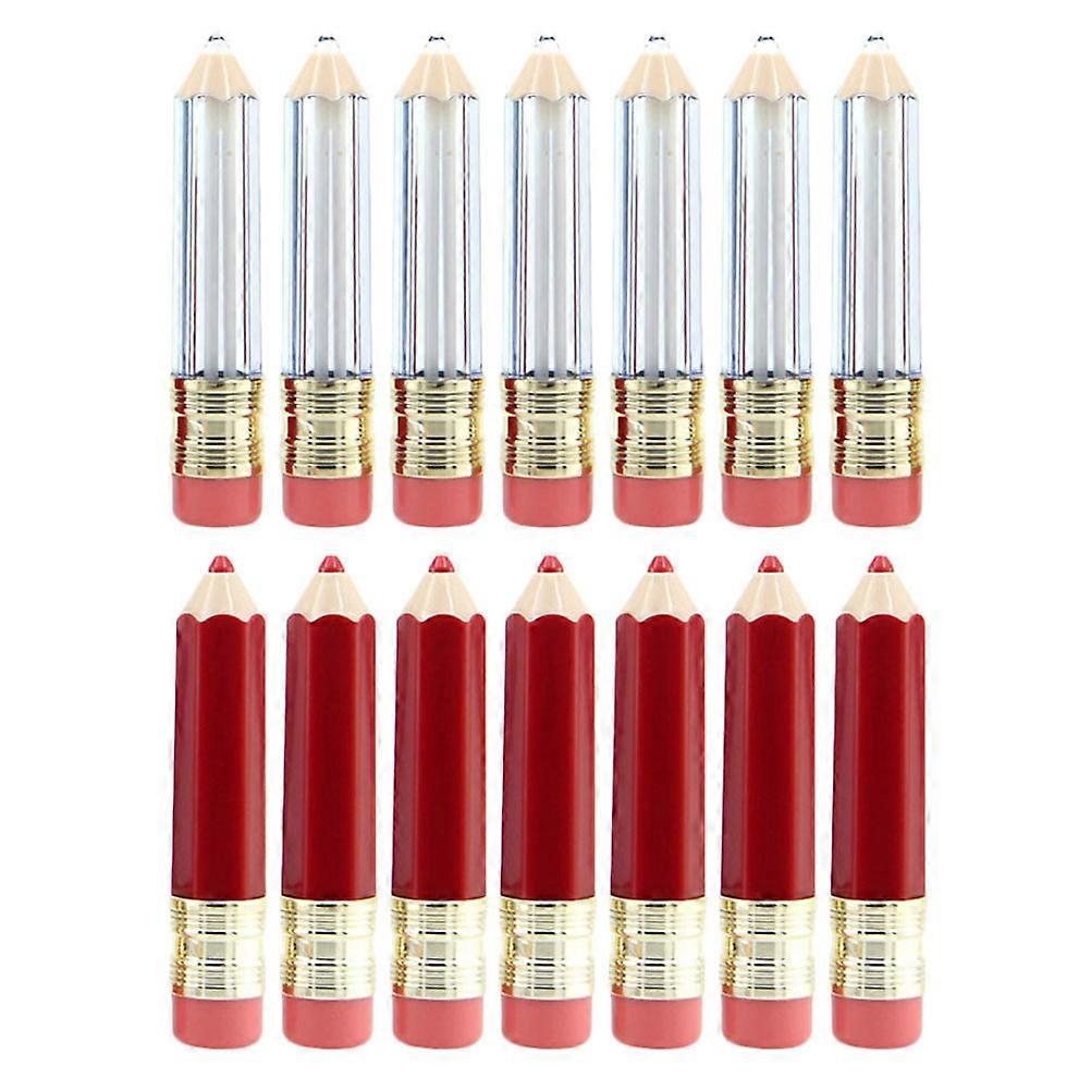 Lip Gloss Tube Empty Refillable Containers for Storage 14Pcs Assorted Color
