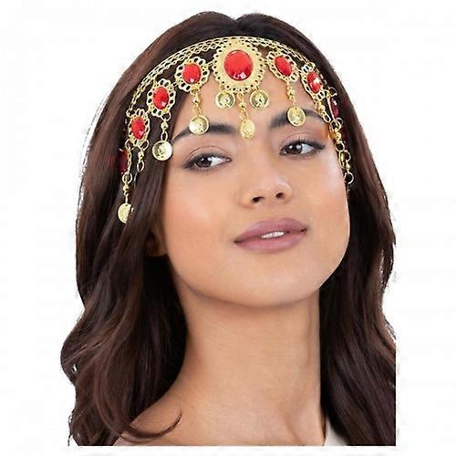Smiffys Grecian Gold & Ruby Costume Headpiece